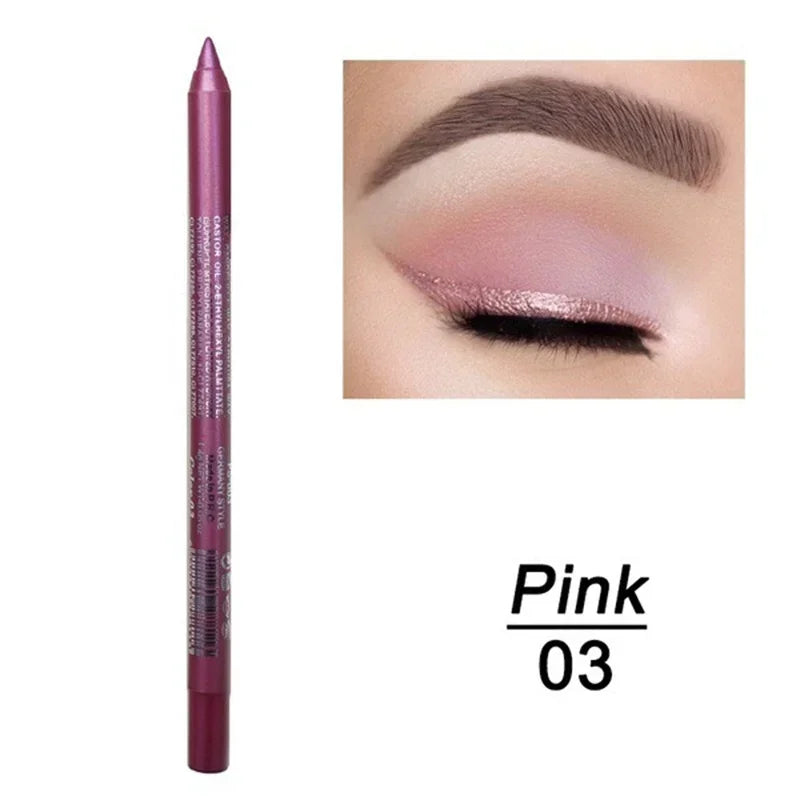 Black Waterproof Eyeliner Pencil Smooth Matte Eye Liner Smudge-proof Liquid Eyeliner Pen Lasting &beginner-friendly Eye Makeup