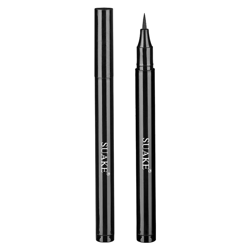 Black Waterproof Eyeliner Pencil Smooth Matte Eye Liner Smudge-proof Liquid Eyeliner Pen Lasting &beginner-friendly Eye Makeup
