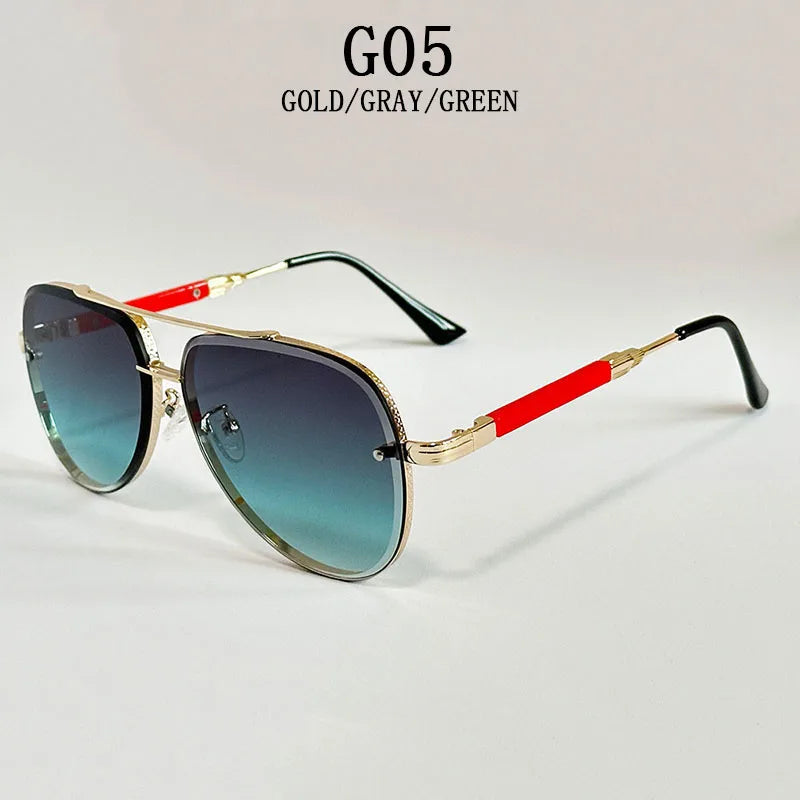 2025 Vacation Sunglasses For Men Oval Designer Sunglasses Trending Glasses Women Vintage Lentes Dropshipping Oculos Gafas De Sol