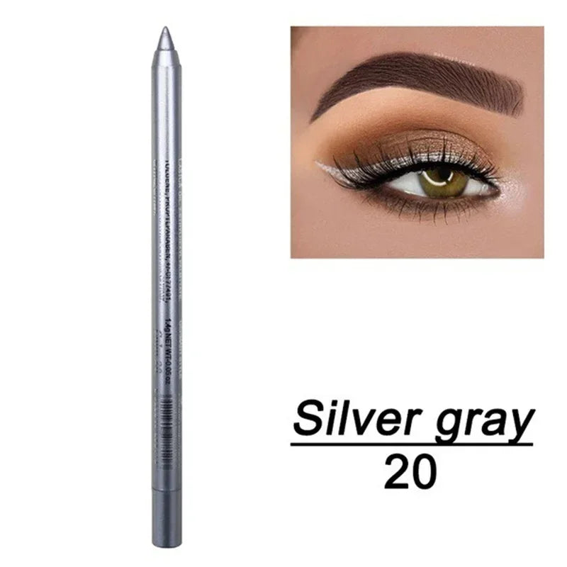 Black Waterproof Eyeliner Pencil Smooth Matte Eye Liner Smudge-proof Liquid Eyeliner Pen Lasting &beginner-friendly Eye Makeup