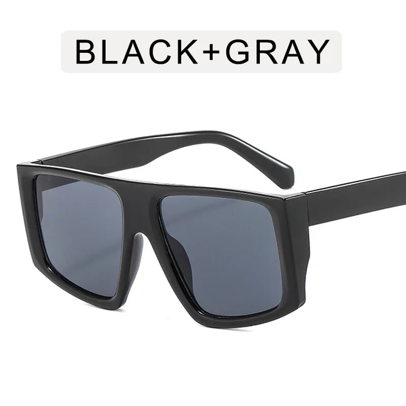 LeonLion Square Oversized Sunglasses Men Luxury Brand Designer Punk Glasses Men/Women Vintage Eyewear Men Lentes De Sol Hombre