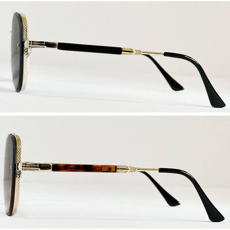 2025 Vacation Sunglasses For Men Oval Designer Sunglasses Trending Glasses Women Vintage Lentes Dropshipping Oculos Gafas De Sol