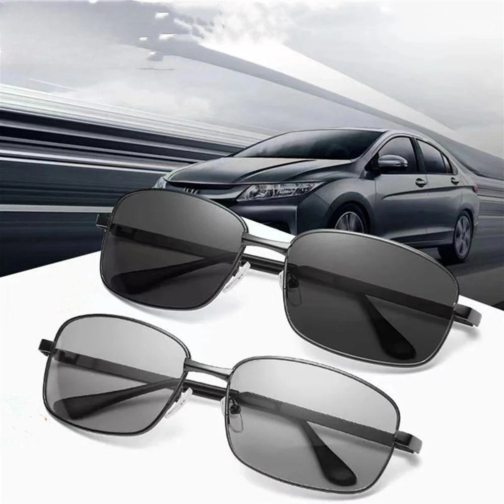 Classic Mens Polarized Sunglasses Photochromic Driving Male Change Color Sun Glasses Eyewear Gafas De Sol Hombre Lentes De Sol